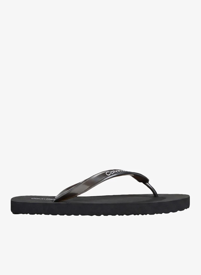 CALVIN KLEIN Arwa - Metallic Pearlised Flip Flops